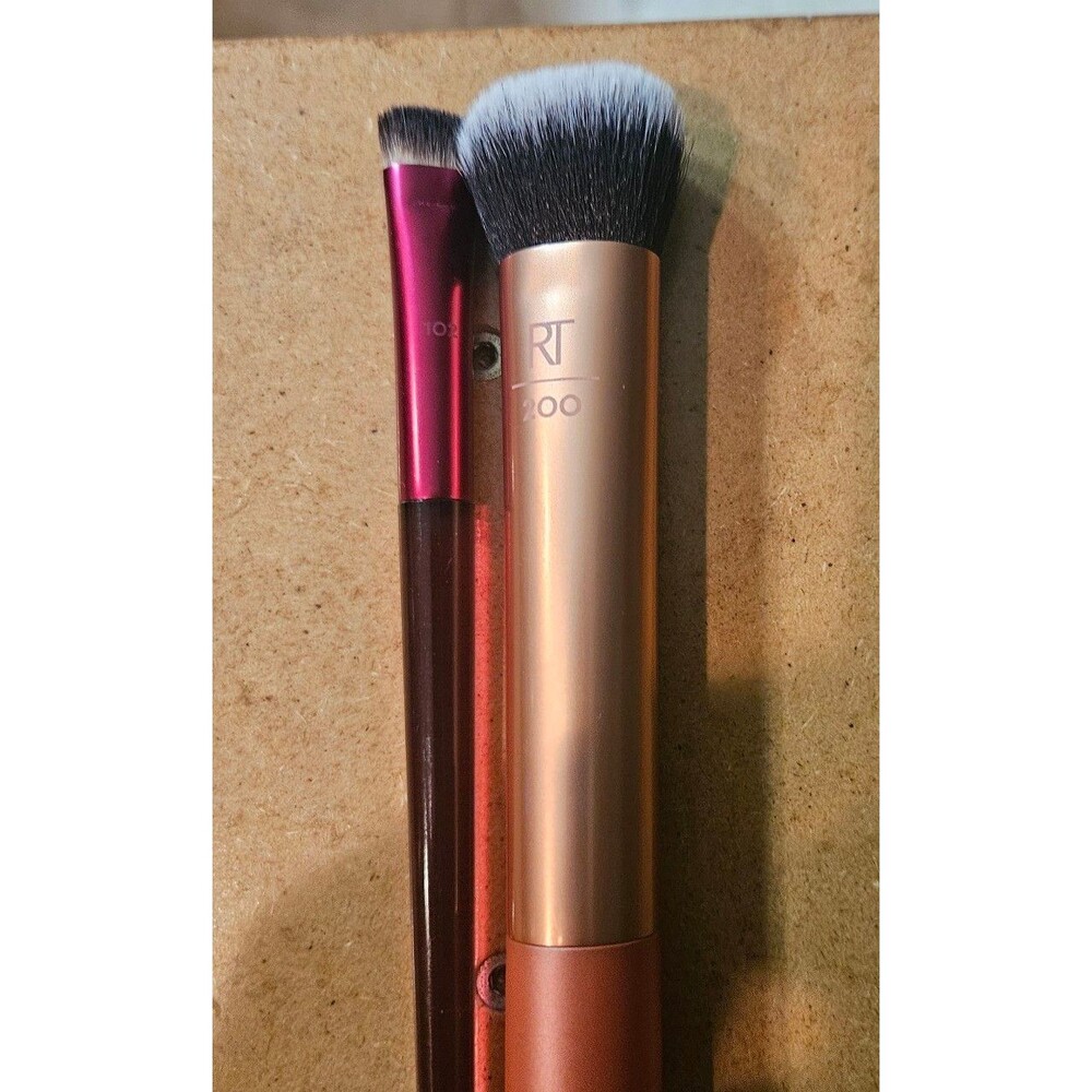 Real Techniques 200 and 102 Cherry on Top brushes